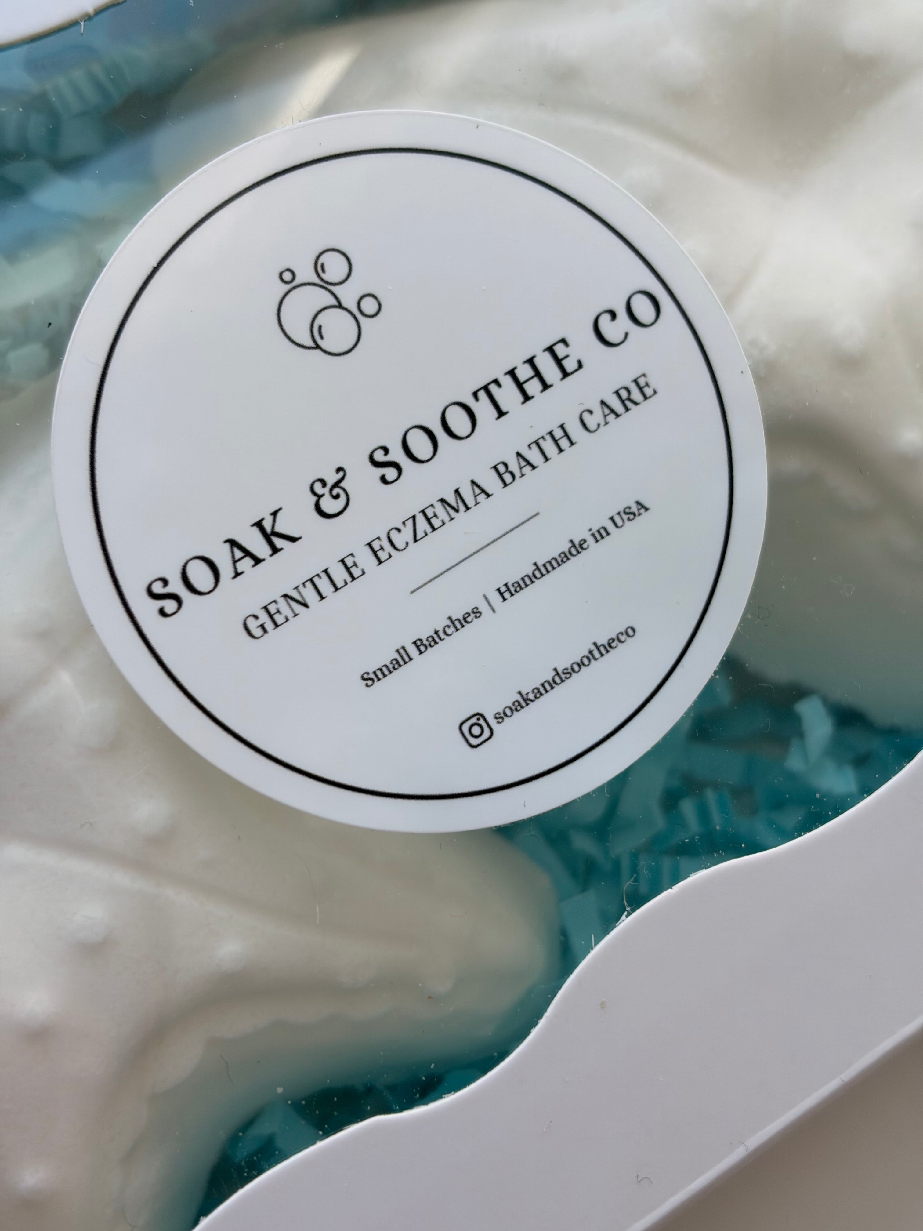 Set of 2 Starfish Unscented Sensitive Skin Friendly Sensory-Friendly Bath Bomb Gift Set – 2 Handpressed, 4.1 oz, Toy Surprises 🦄