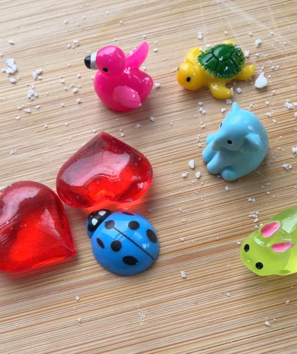 Set of 4 Classic Unscented Eczema-Friendly Sensory-Friendly Bath Bomb Gift Set – 4 Handpressed, 4.1 oz, Toy Surprises 🦄