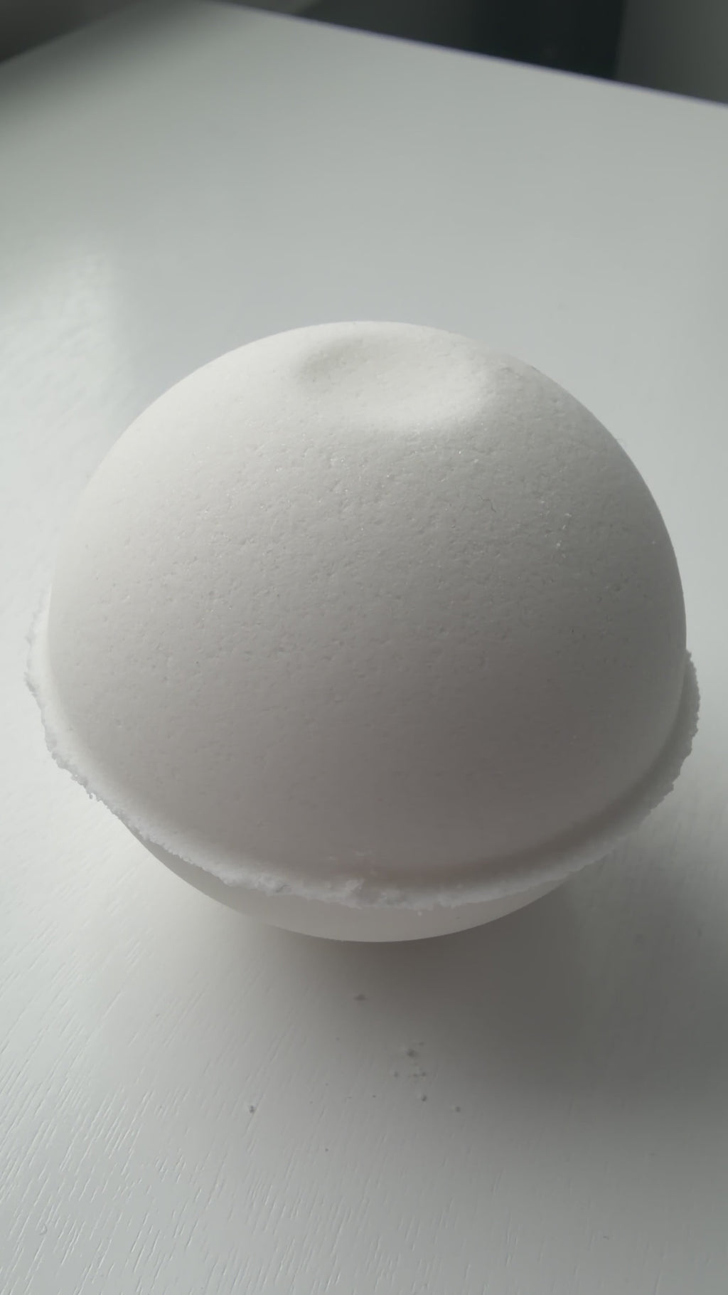Classic Unscented Sensitive Skin Friendly Sensory-Friendly Bath Bomb – Handpressed, 4.1 oz, Toy-Free, Tissue-Wrapped